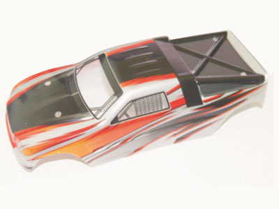 12070 Body Shell Truggy Red