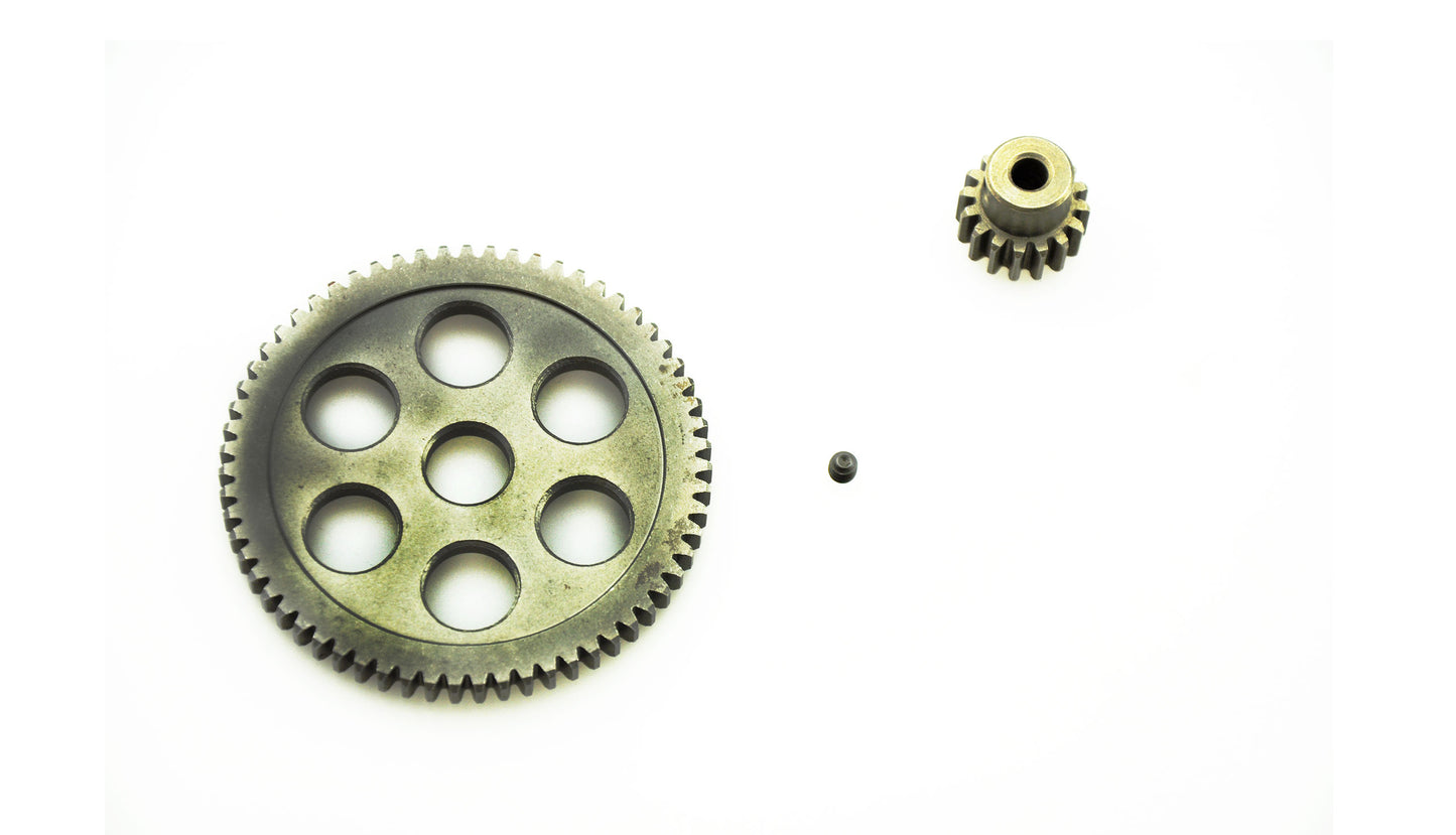 Main Gear & Motorritzel Steel 63 Zähne/16 Zähne