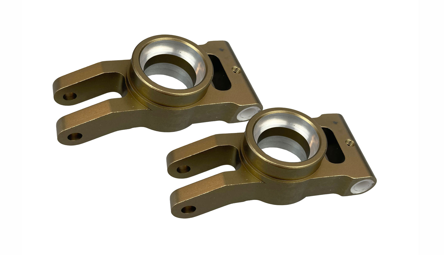 Steering Knuckle Rear Aluminum gun metal 2 Stück