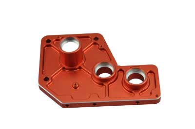 050111 Getriebeplatte Aluminum Orange