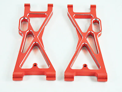054002 A-Arms Rear Bottom Aluminum Orange 2 Stück