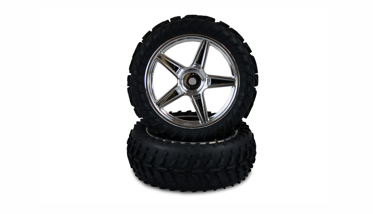 06010V Vorderrad Complete neuer Style, 2 Stück