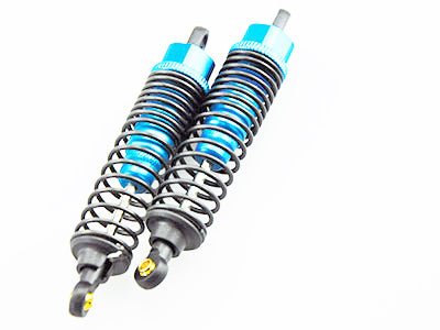 106004 Shock Absorbers Aluminum Blue eloxiert, 2 Stück