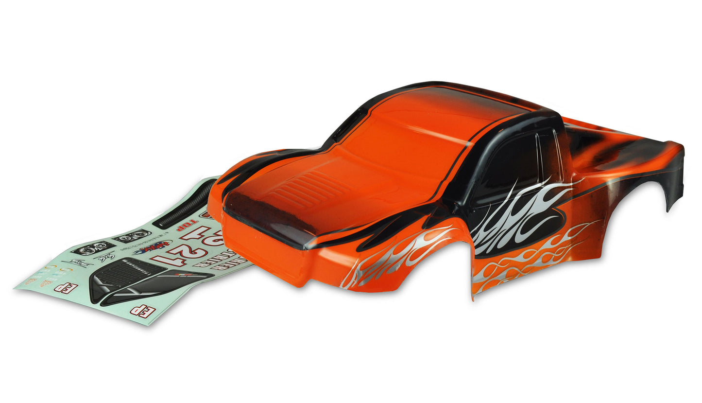10700-2 1:10 Body Shell Short Course Orange
