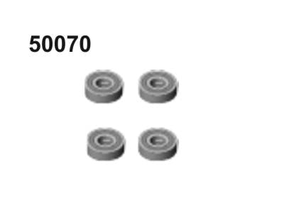 50070 Ball Bearings 8x22x7mm 4 Stück
