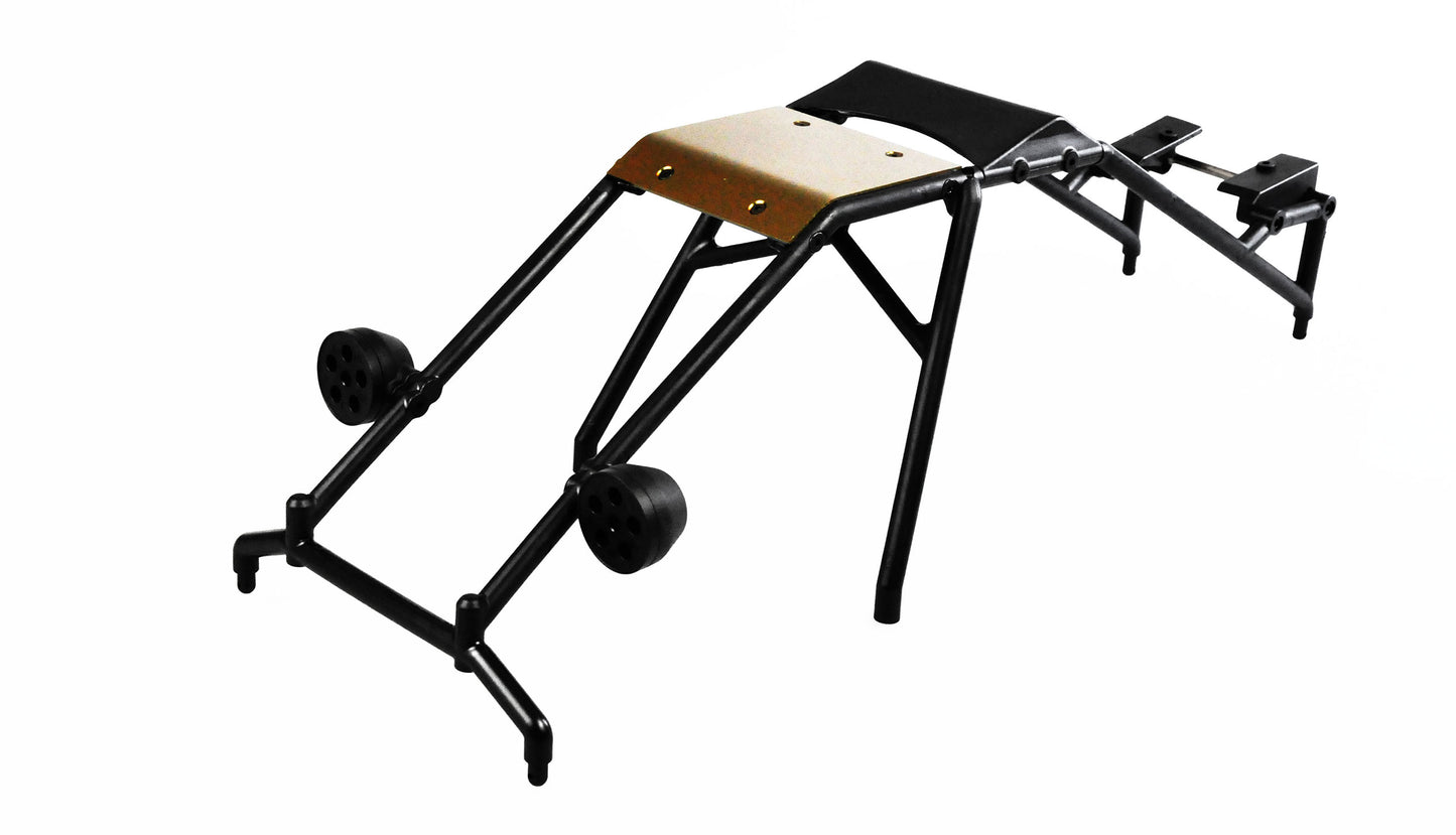 Überrollbügel Set With Alu-Dach gun metal