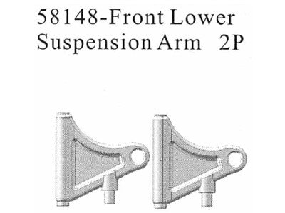 58148 A-Arms Front Bottom 2 Stück