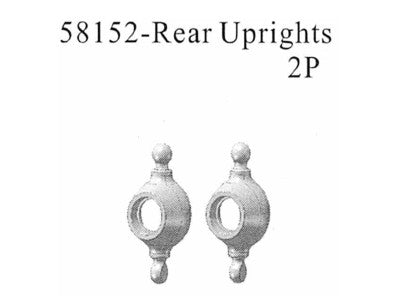 58152 Steering Knuckle Rear 2 Stück