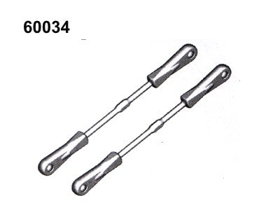 60034 A-Arms Rear Top 2 Stück