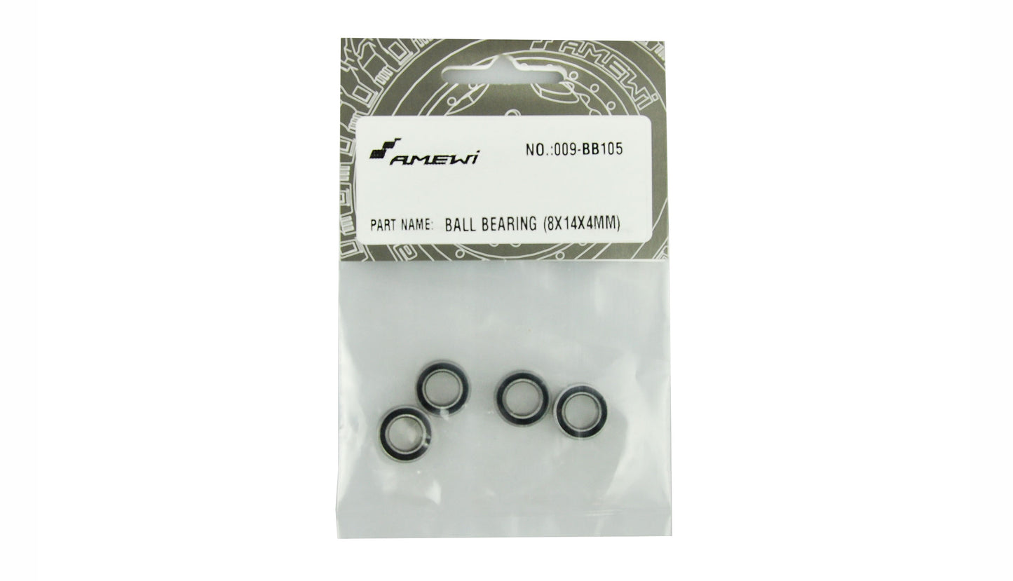 BB105 Ball Bearings 8x14x4mm 4 Stück EVO-X 6000