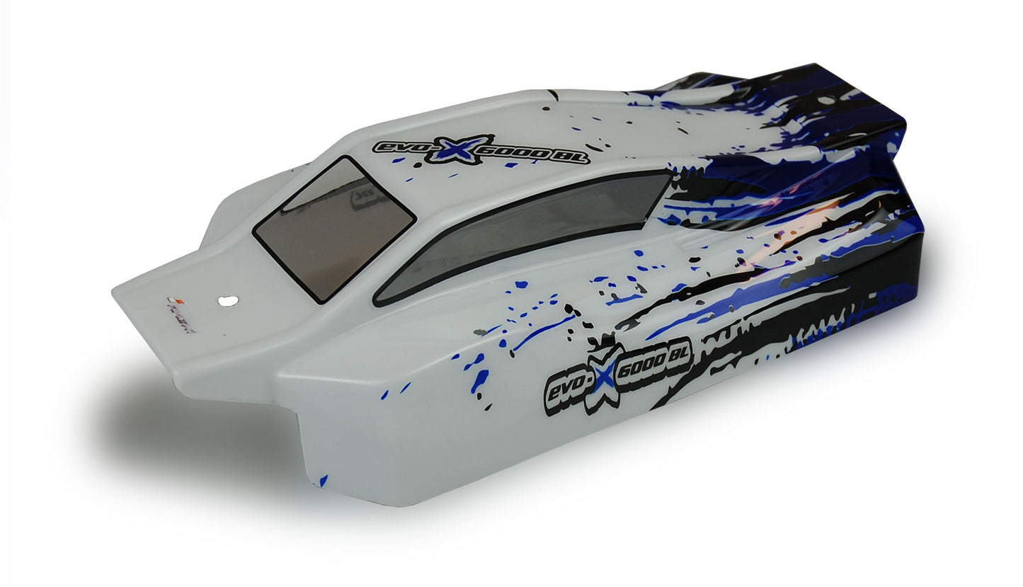 VB1115-B Body Shell lackiert Blue EVO-X 6000