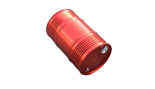 Oil-Tank Red Large Aluminum