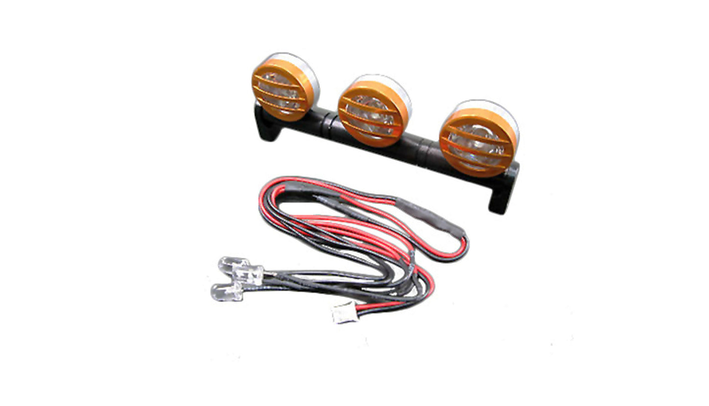 Dachscheinwerfer Metal 3er Set inkl. LED