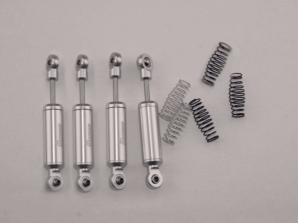 Aluminiumstoßdämpfer 72mm 4x Aluminum schocks 72mm 4 pcs