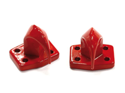 1:10 Haken Red Large 2 Stück