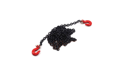 Kette 96cm Metal Black