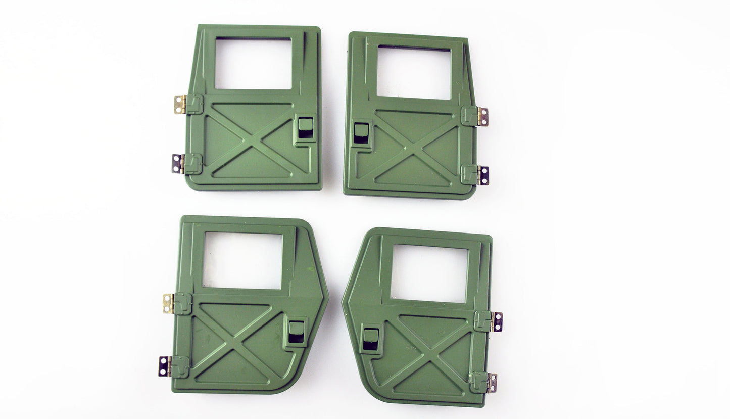 Türen Set Green Front & Rear, Left & Right