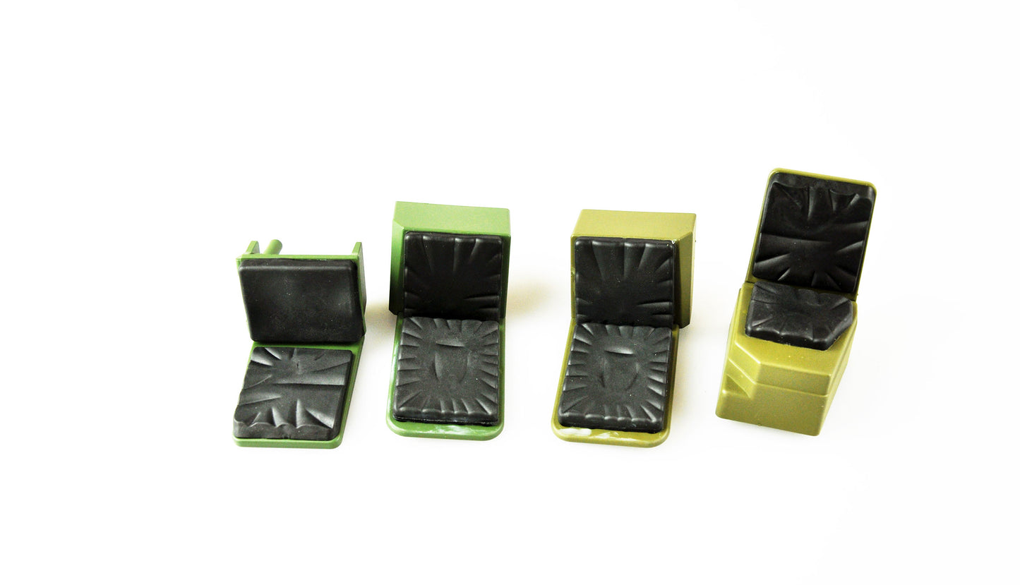 Sitze Set Green Front & Rear