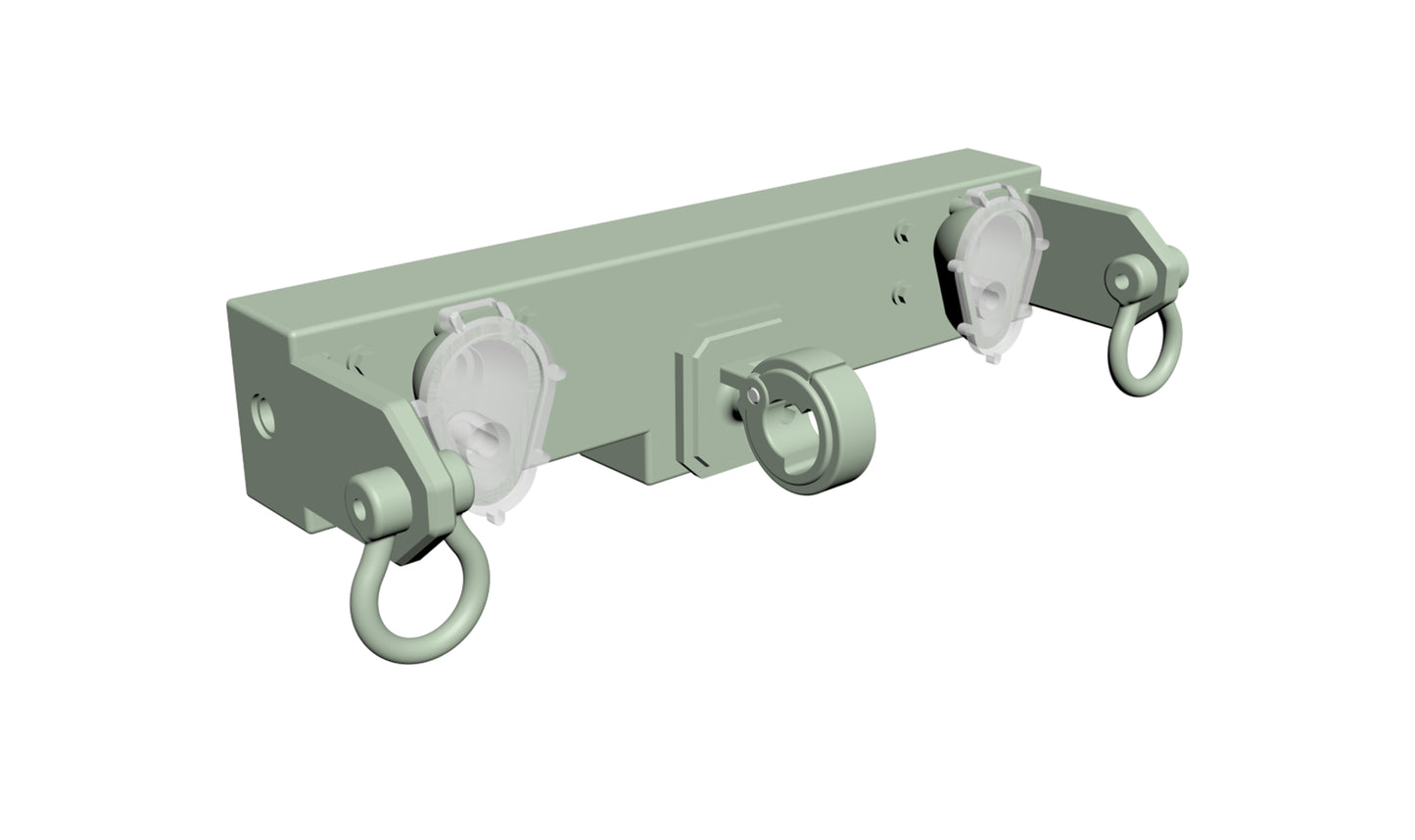 Heck-Rahmenteil Green For 8x8 Truck