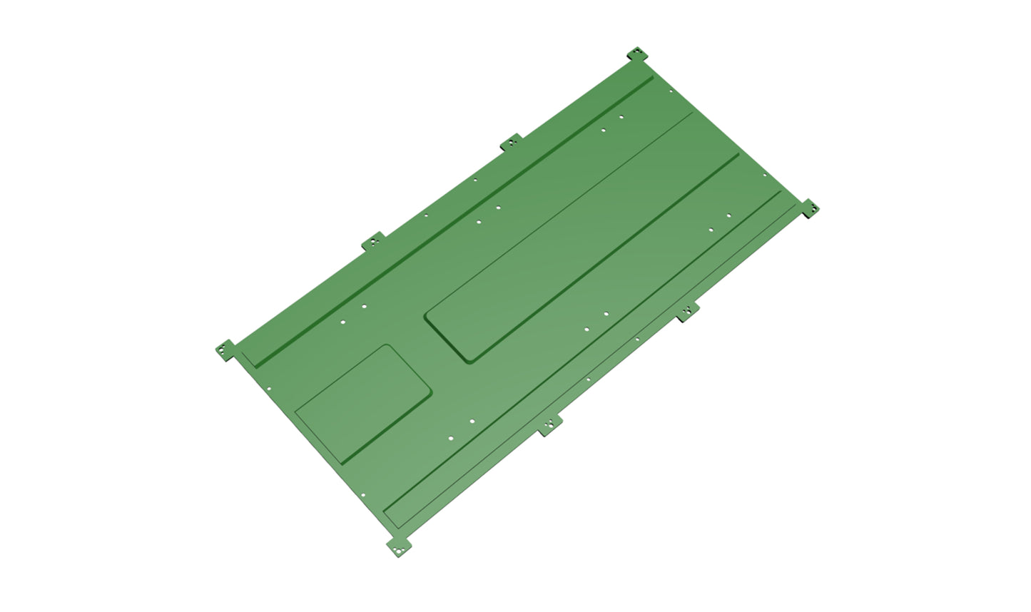 Grundplatte Ladefläche For 8x8 Truck