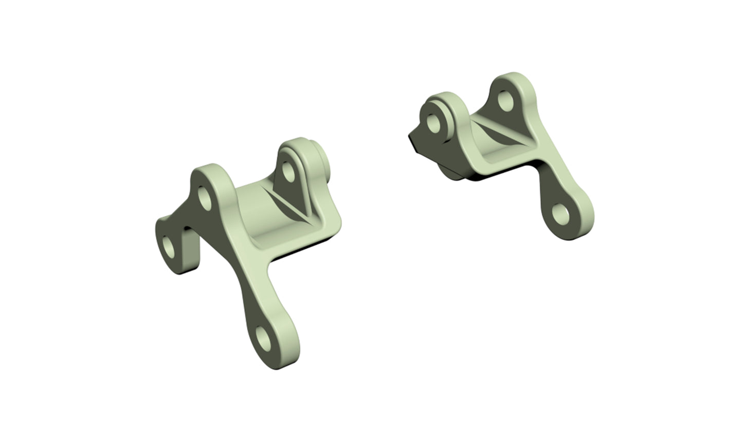 Brücken Befestigung For 8x8 Truck green