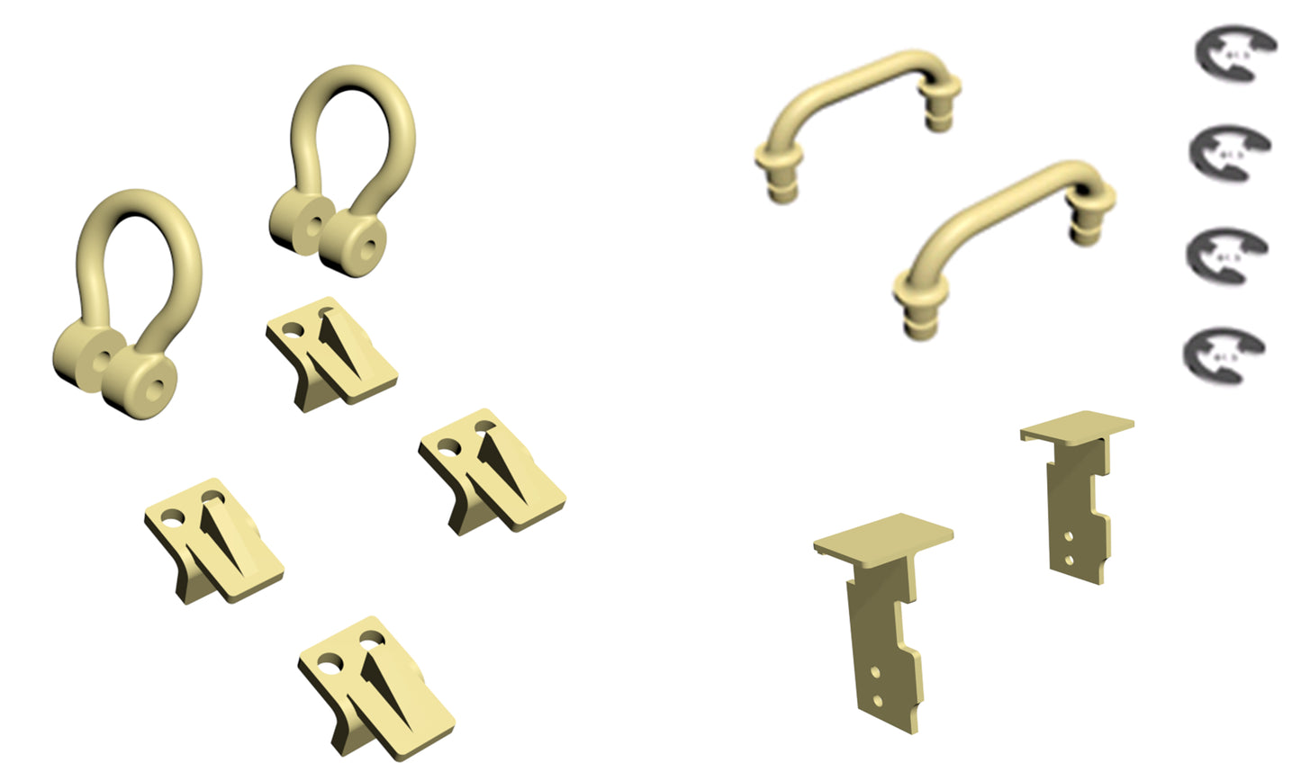 Anbauteile sand For 8x8 Truck