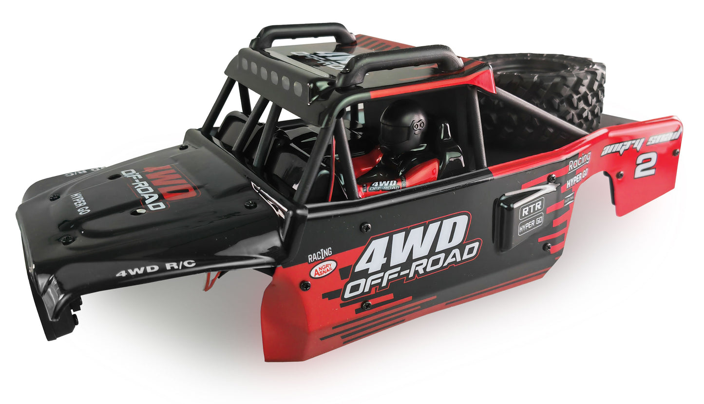 Body Shell Hyper Go Sandbuggy 1:14