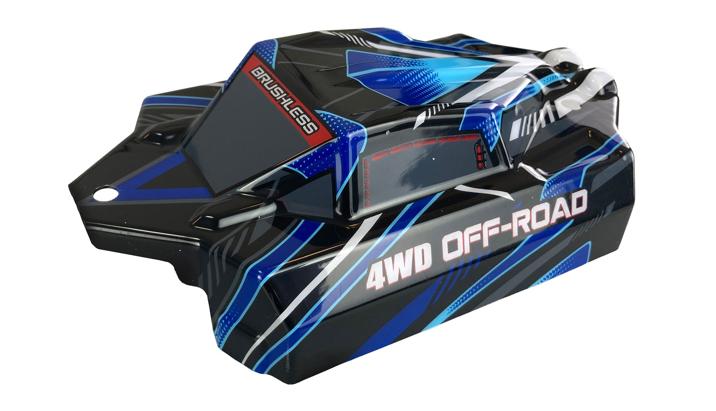 Body Shell Buggy Hyper Go Blue