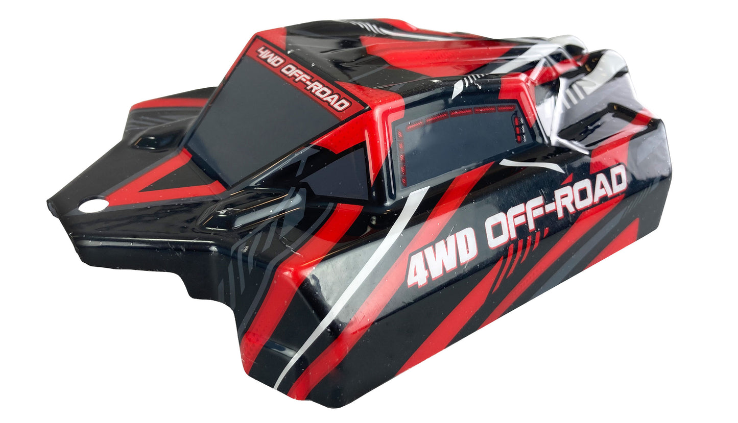 Body Shell Buggy Hyper Go Red