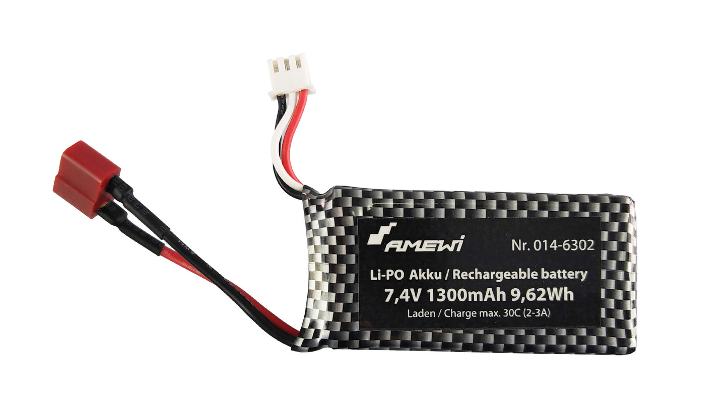 6302 Li-Po Battery 7,4V 1300mAh
