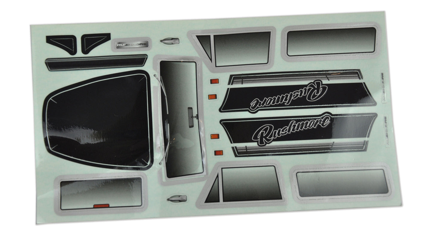 AM18 Body Shell Rushmore Gray lackiert