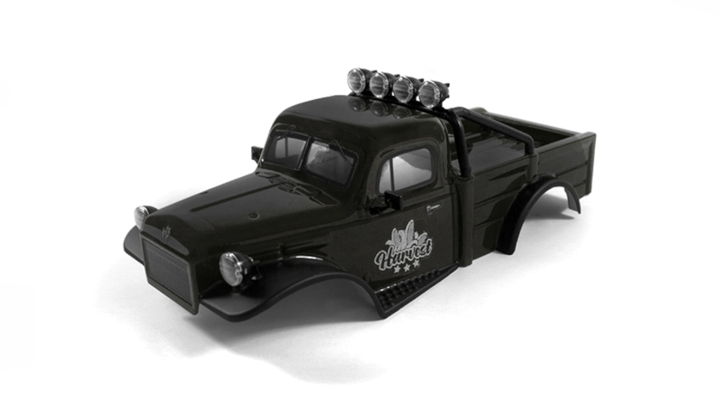 AM18 Body Shell Harvest Lexan matt Gray