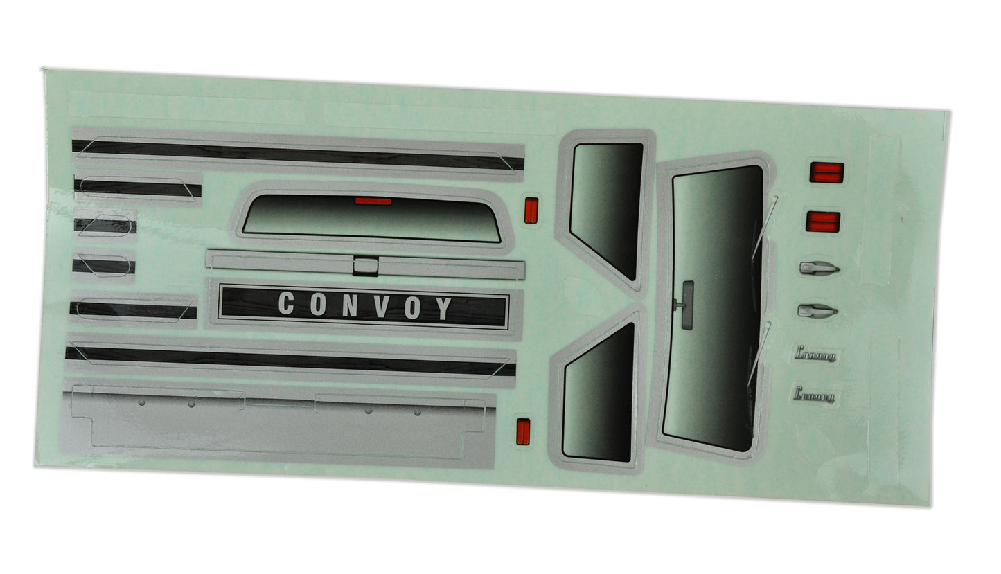 AM18 Convoy Lexan Body Shell Blue