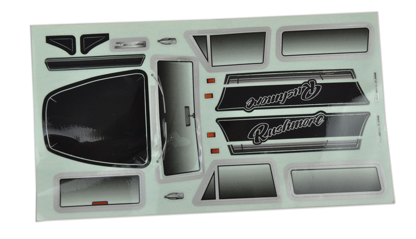 AM18 Rushmore Lexan Body Shell Blue metallic