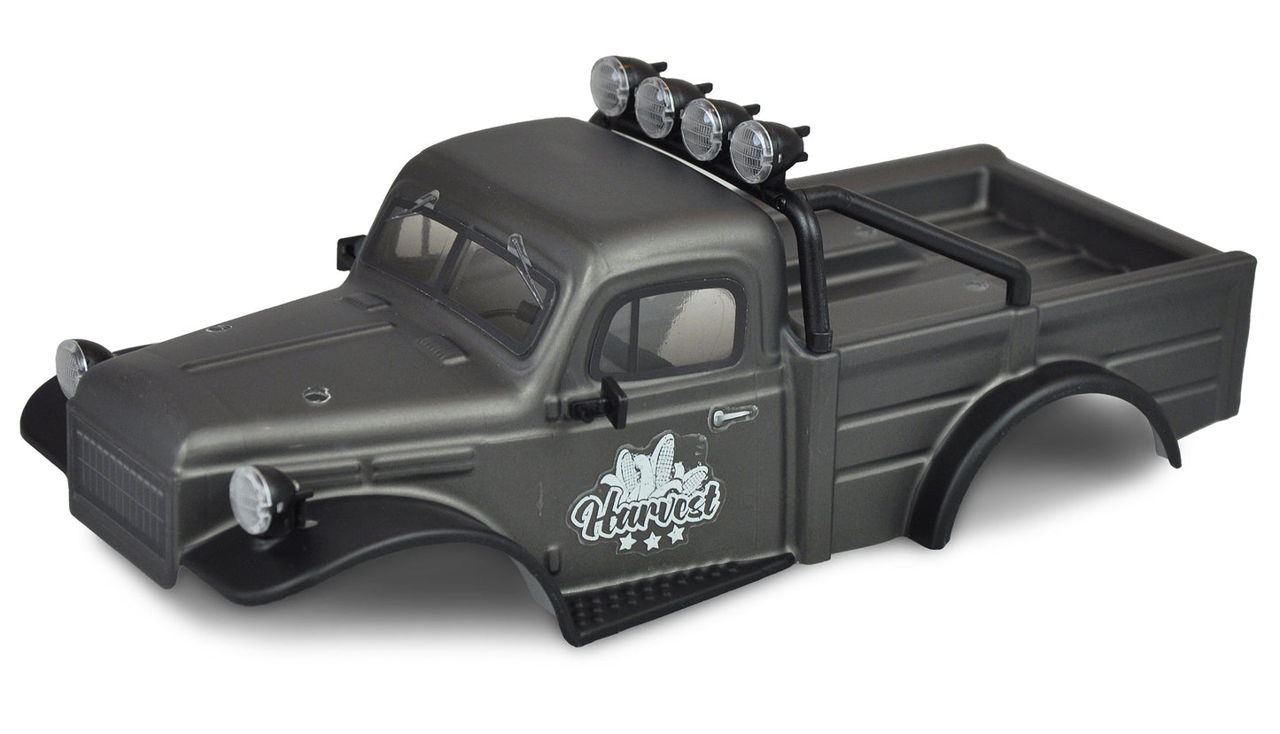 AM18 Harvest Lexan Body Shell matt Gray