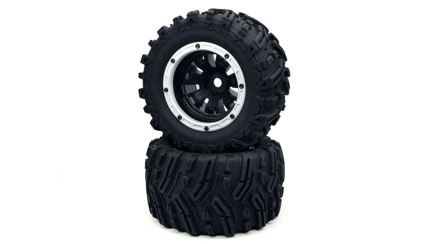 Komplettrad Set Silver Mammoth, 2 Stück