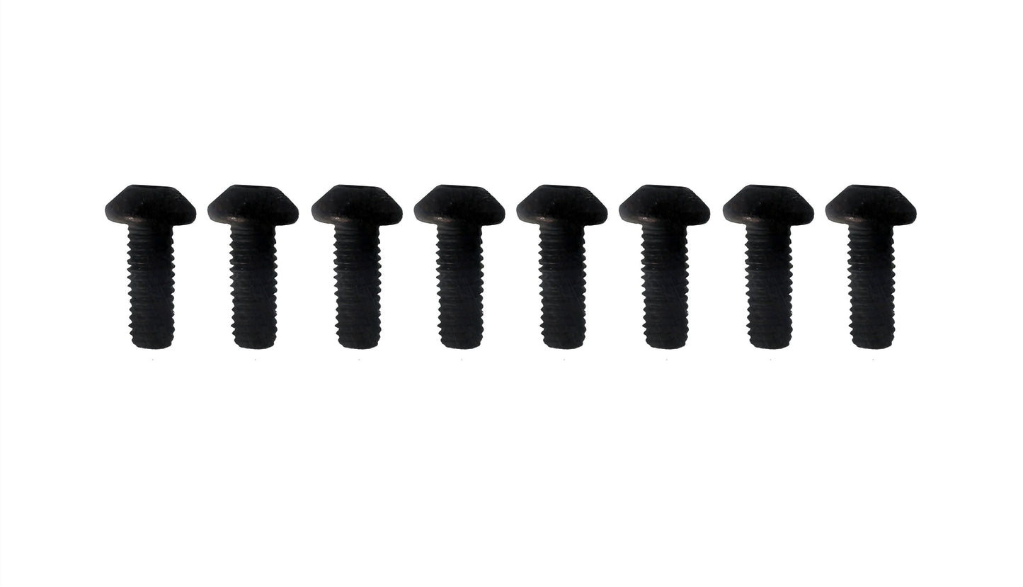 Rundkopfschrauben M3x8mm, 8 Stück