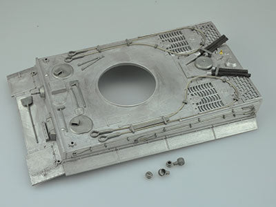 Metal Abdeckung 1:16 Tiger
