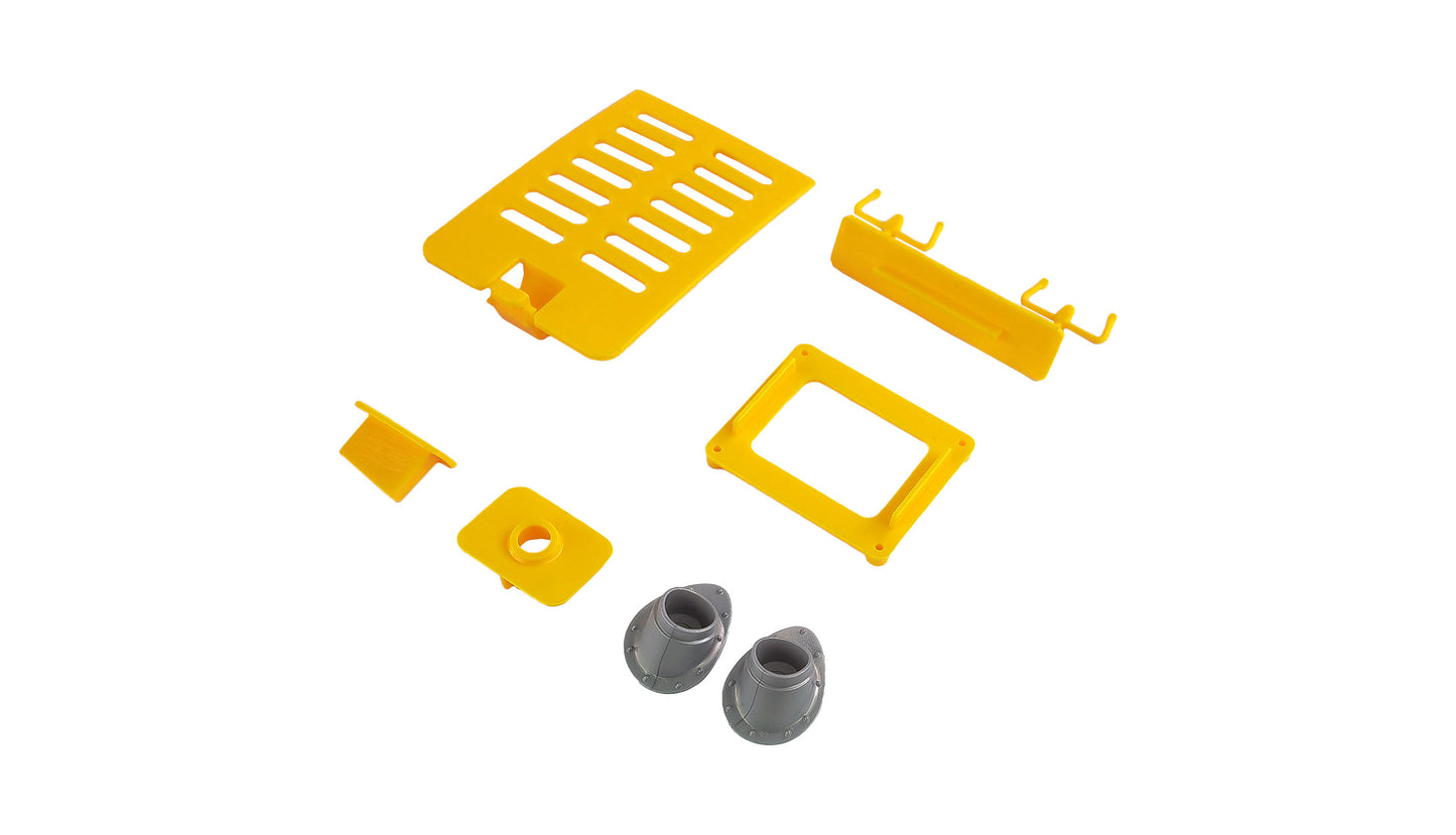 Kunststoffteile Rumpf Set Beech D17S Yellow