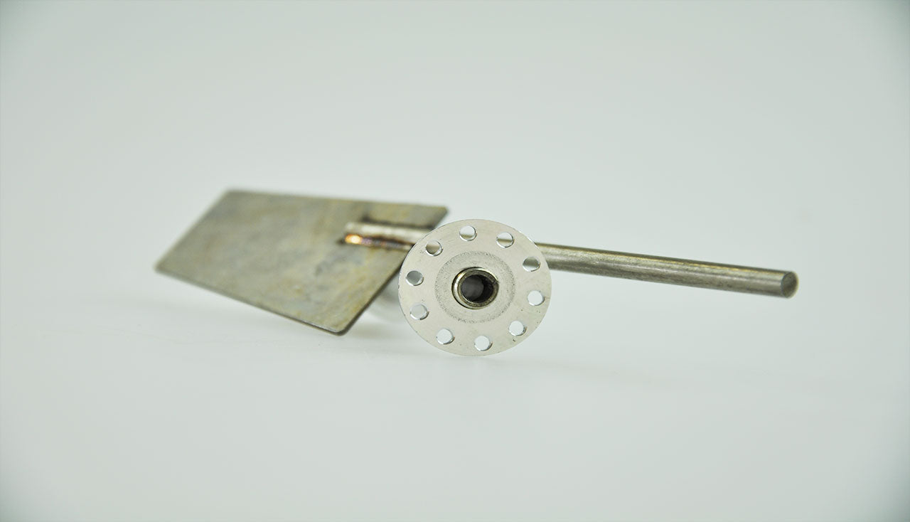 Ruder And Halterung Police Boat