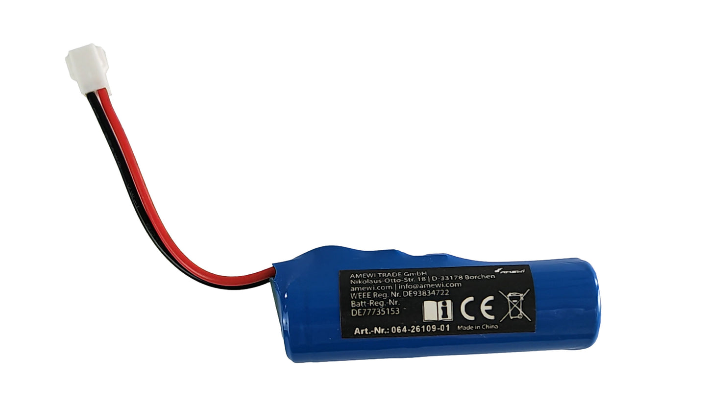 Li-Ion Battery 1S 3,7V 600mAh, Molex