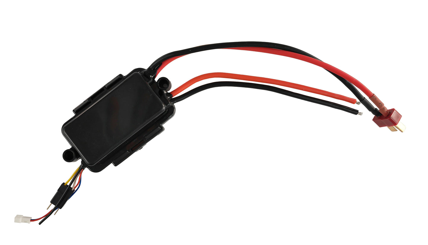 Receiver & ESC Black Turbo