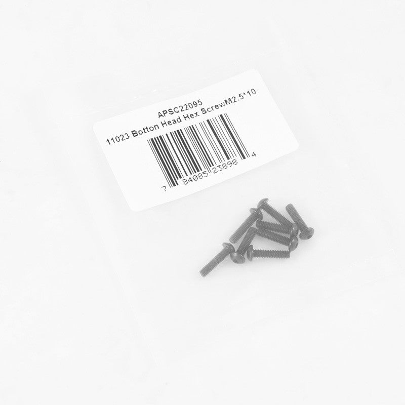 1/10 Ford 100 - Botton Head Hex Screw M2.5*10 - APSC22095