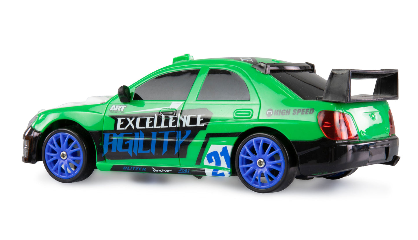 Drift Sport Car 4WD 1:24 RTR Green