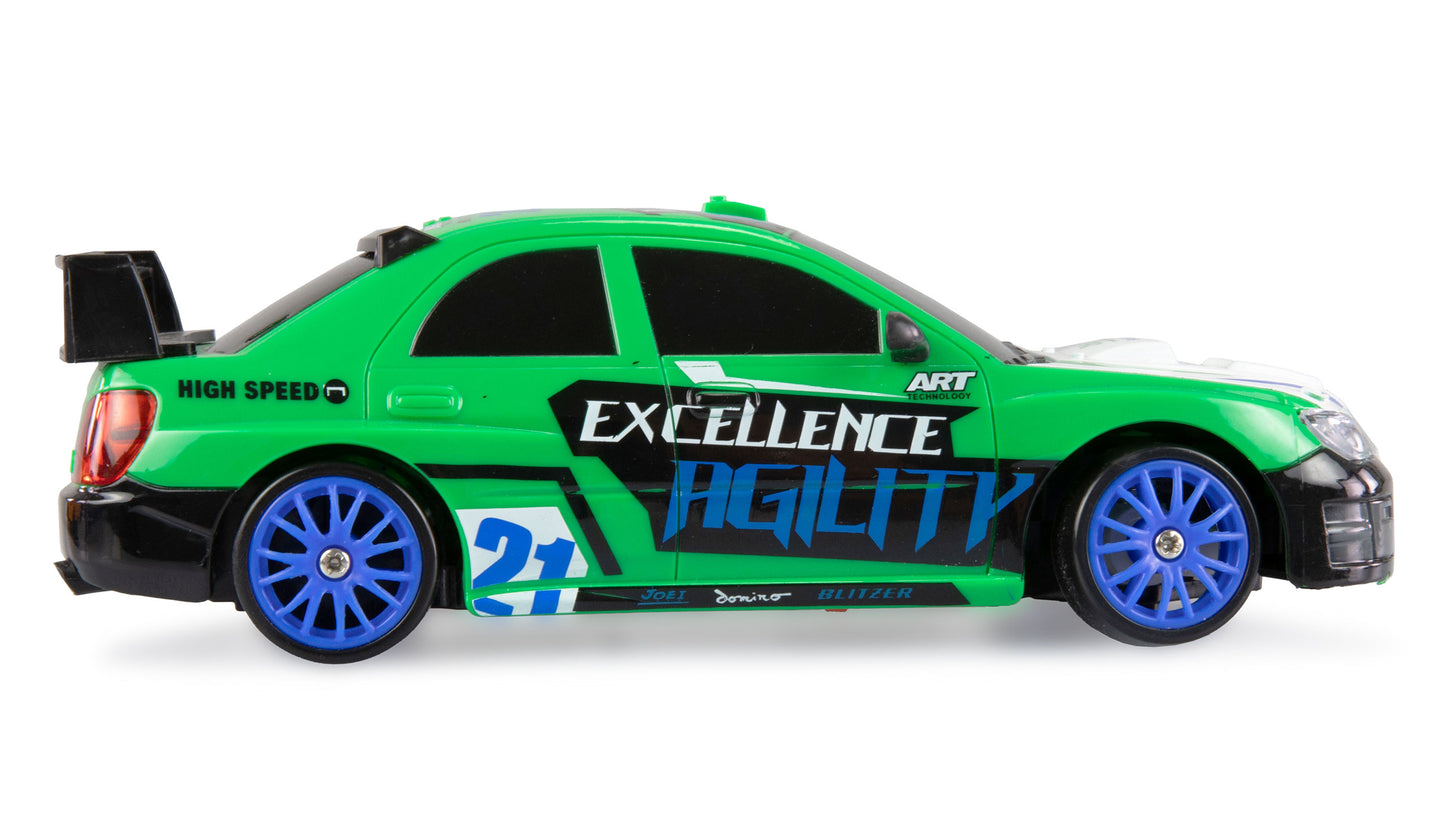 Drift Sport Car 4WD 1:24 RTR Green