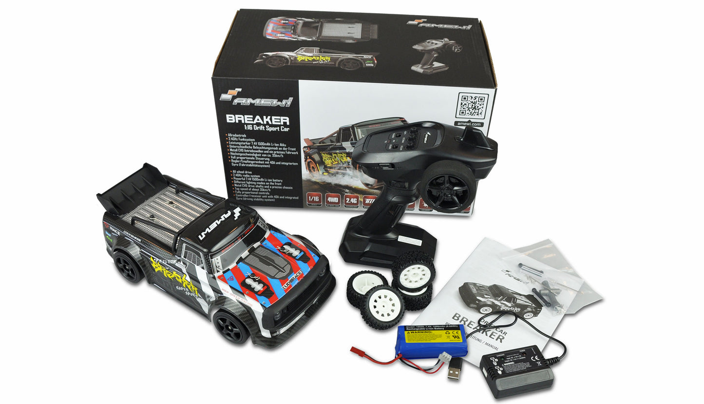 Drift Sports Car Breaker 4WD 1:16 RTR