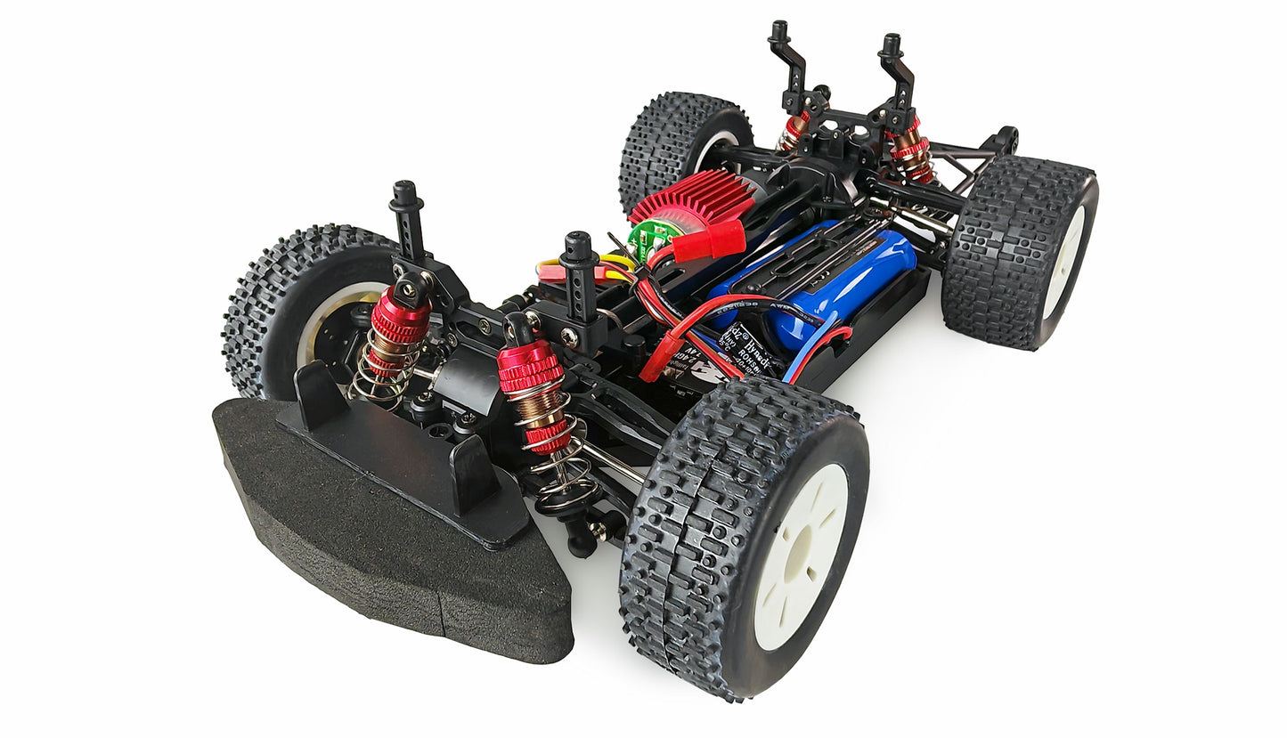 DR1.6 Drag Racer Brushed 4WD 1:16 RTR Orange