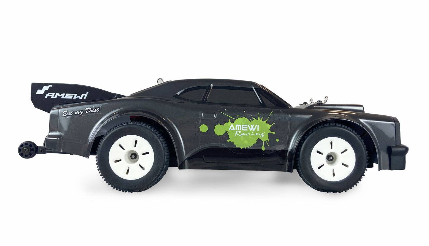 DR1.6 Drag Racer Brushless 4WD 1:16 RTR dunkelgrau