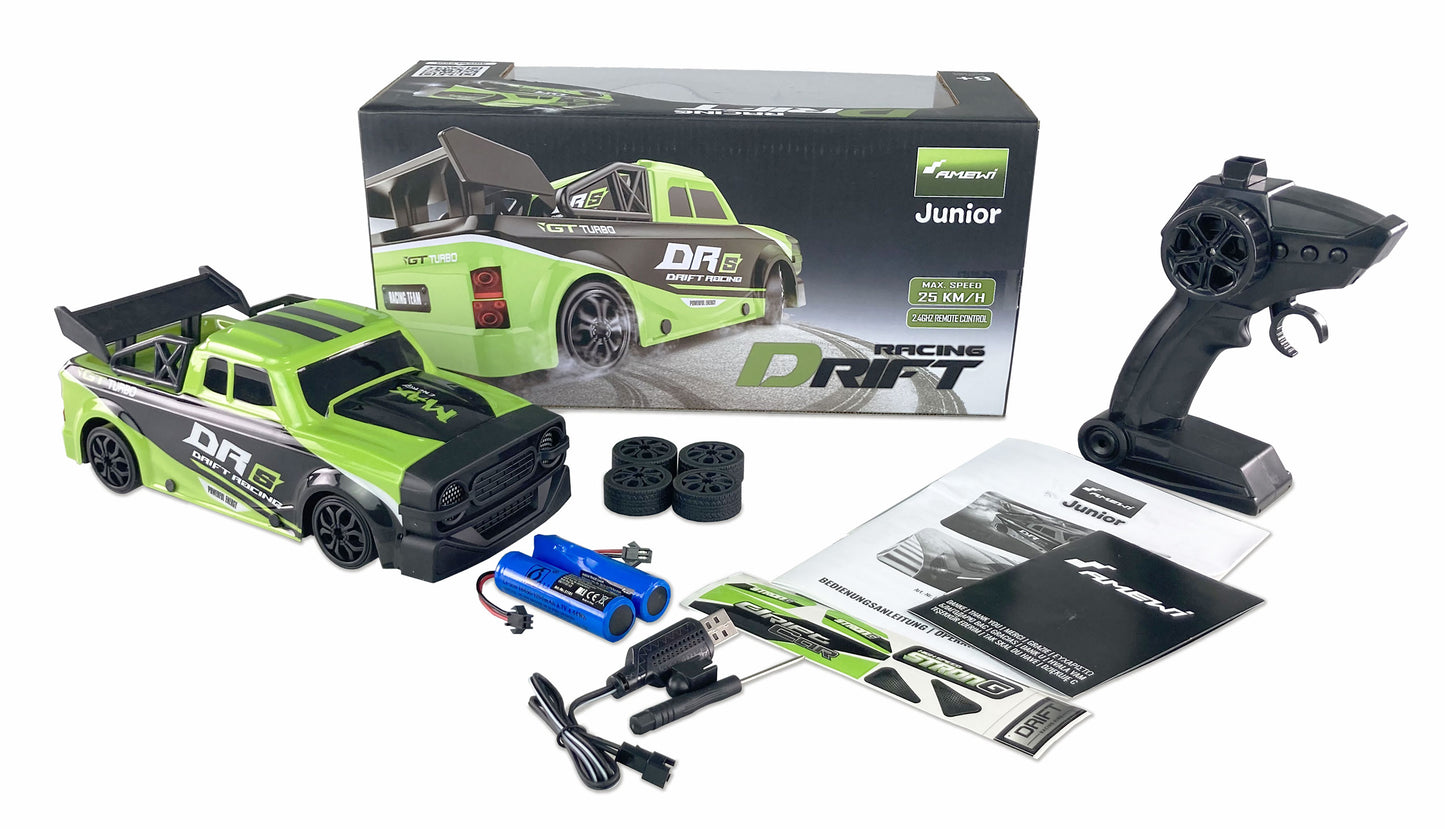 Drift Racing Car DRs 4WD 1:18 RTR Green