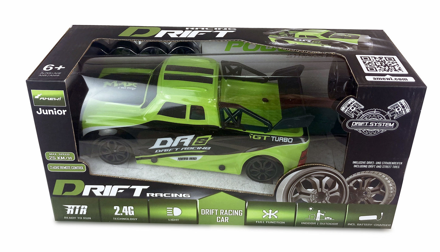 Drift Racing Car DRs 4WD 1:18 RTR Green
